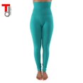thumbnail image 4 of TD Collections Fleece Lined Leggings - High Waist Slimming Thick Tights - Many Colors (Turquoise), 4 of 4