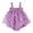 03_Purple, variant on Baby Girl Romper Sleeveless Summer Bodysuits Casual Outfit for 0-24 Months Soft Breathable and Comfortable Toddler Clothes 03_Watermelon Red,6-12 Months
