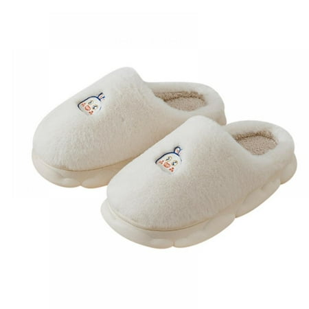 

Women s Cute Cotton Slippers House Slippers Warm Cozy Soft Home Slippers with Indoor &Outdoor Anti-Skid Sole