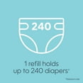 thumbnail image 5 of Diaper Genie Diaper Pail Round Refill,Unscented, Holds up to 240 Newborn Diapers, 1 Pack, 5 of 9