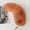 Orange, variant on Yongcuo Luxurious Faux Fur Keychain Soft, Stylish Red Fluffy Tail for Bags, Keys, and Accessories Perfect Gift Idea Brown