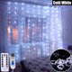 thumbnail image 3 of 1/2/3M LED Curtain Garland on the Window USB Fairy String Lights Curtain Lamp Party Holiday Decoration For Home Bedroom Window, 3 of 5