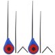 thumbnail image 1 of 2 uds Mini accesorios portátiles para aparejos de caña de pescar en hielo para deportes al aire libre para uso en invierno azul 19/22cm, 1 of 5