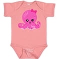 thumbnail image 3 of Inktastic Cute Octopus, Little Octopus, Baby Octopus, Hearts Girls Baby Bodysuit, 3 of 5
