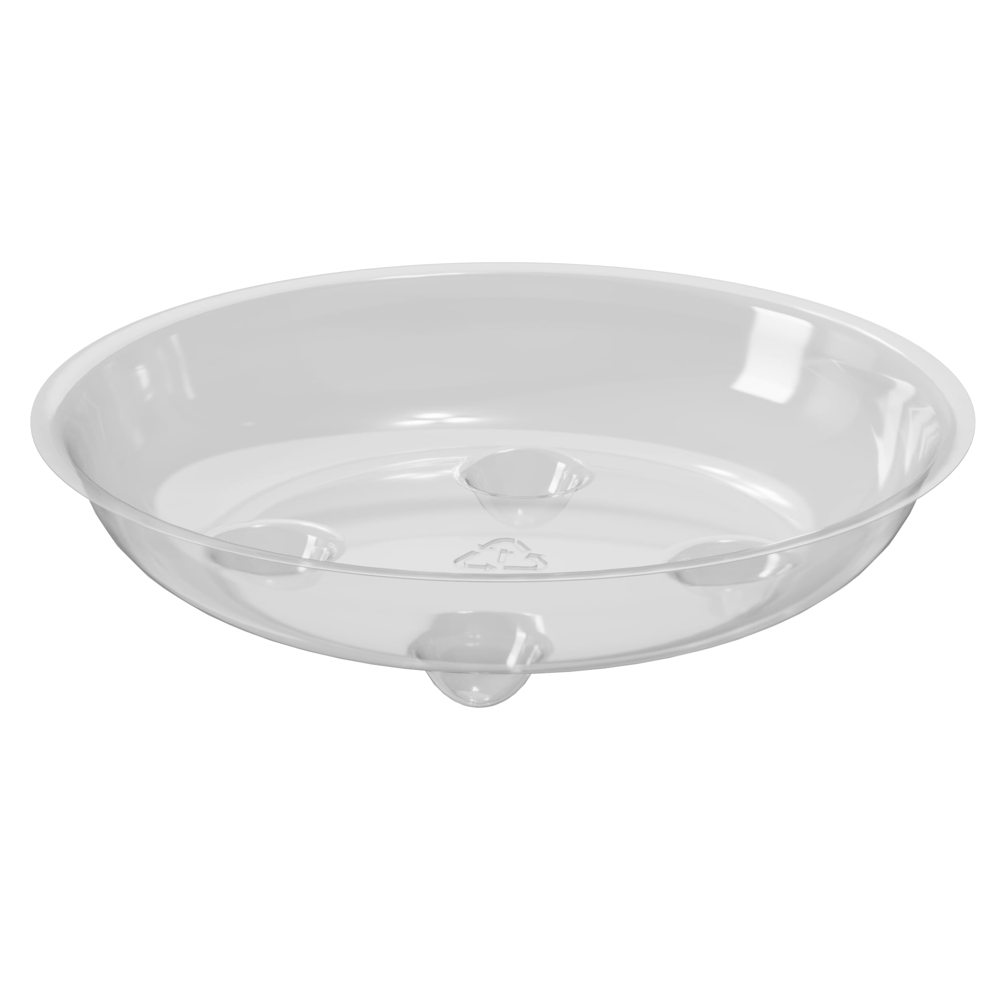 Mainstays 6" Round Clear Plastic Plant Saucer