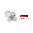 thumbnail image 3 of Track Spikes 11mm Aluminum Lightweight for Soccer Shoes, Silver Tone, 2 Pieces, 3 of 5