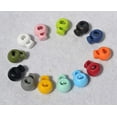 thumbnail image 4 of 50 Pcs Plastic Spring Cord Locks Ends Drawstring Toggle Stoppers Slider Fastener for Camping, 4 of 5