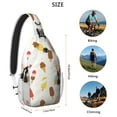 thumbnail image 5 of Sweet Treats Dessert Themed Shoulder Backpack - Versatile Wear for Outdoor Adventures & Daily Commuting - Travel-Ready Anti-Theft Daypack with Food Pattern, 5 of 5