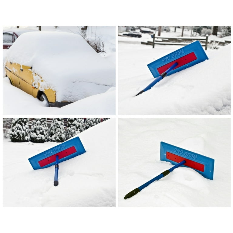 How Should I Remove Snow From My Car Roof? - Snow Pusher Shovel Options -  Angel-Guard Products
