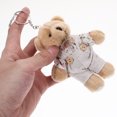 thumbnail image 3 of GOOHOCHY 1 llavero con diseño de oso en miniatura, llavero de peluche, colgante, adorno colgante, 3 of 8