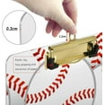 thumbnail image 4 of Coolnut Baseball Clipboard, Acrylic Standard A4 Letter Size Clip Board with Low Profile Clip for Office, Classroom, Doctor, Nurse and Teacher, 12.5"x9", 4 of 7