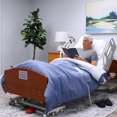 thumbnail image 2 of HomeCare Hospital Beds Lynacare™ HC107 Hi-Low Hospital Bed Set, 2 of 7