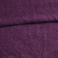 thumbnail image 4 of Home Essence Oversized Microlight Plush Bed Blanket, Full/Queen, Purple, 4 of 7