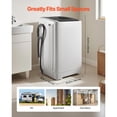thumbnail image 4 of KFFKFF Portable Washing Machine, Compact Washer 1.3 cu.ft with LED Display, Stainless Steel Drum, 8 Wash Programs & 6 Adjustable Water Levels, Ideal for Apartments, RVs, and Dorms, 4 of 9