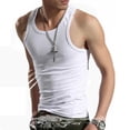 thumbnail image 4 of Fortune Men Sleeveless Vest Muscle Tee Sports Slim Fit Bodybuilding Tops L-3XL, 4 of 5