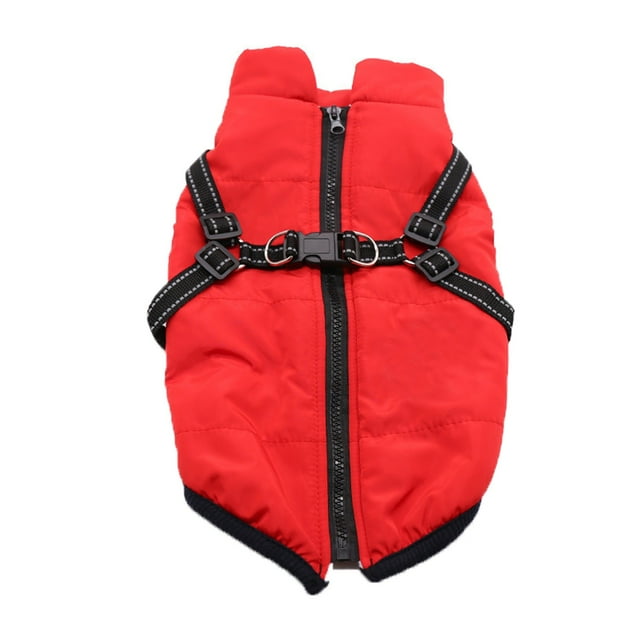 Binwennn Winter Coat Furry Dog Jacket Furryking Dog Coat Furryking Winter Jacket For Dogs With Harness Reflective Warm Dog Jacket For Small Medium Large Pet Clothes for Cats Pet Clothes for Medium