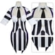 thumbnail image 5 of Disfraz de Beetlejuice a rayas rojas para hombre y mujer, traje de fiesta de Halloween, novedad de 2024, 5 of 5