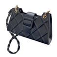 thumbnail image 1 of Bolso de hombro femenino Ticfox de cuero PU impermeable gran capacidad, 1 of 14