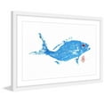 thumbnail image 3 of "Red Snapper in Blue" Framed Painting Print, 3 of 5