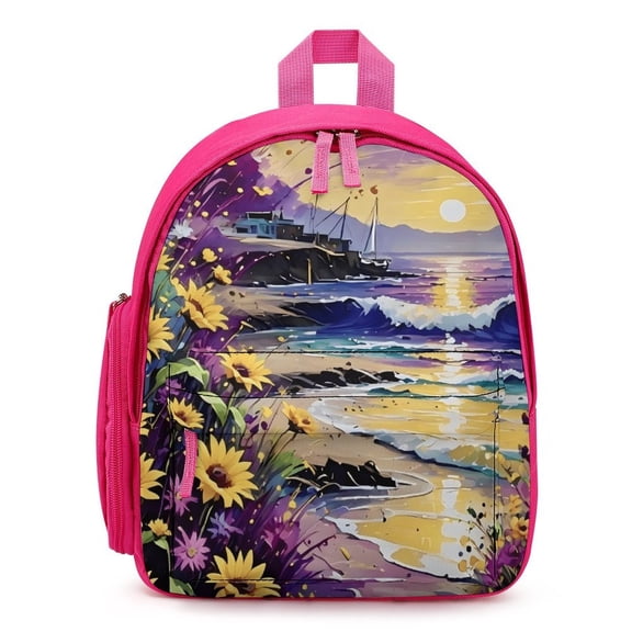 Sunflower Lightweight Backpack Suitable For Everyday Use Unisex One size