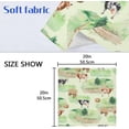 thumbnail image 2 of Coolnut Set of 4 Rural Landscape and Cows Napkins Cloth Napkins 20"x20", Washable Polyester Dinner Napkins for Parties, Wedding, Restaurant, 2 of 6