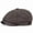 Khaki, variant on 1 Pack Fine Wool Retro Flat Cap Unisex Male Female Trendy Commute Outdoor Baker Boy Headwear Multiple Colors Available