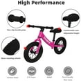 thumbnail image 4 of Uenjoy Balance Bike No Pedal Bicycle for 2-6 Years Old, Starter Toddler Training Bike with Air-Filled Rubber Tire,Rear Suspension Shock Absorber, Lightweight Frame, 4 of 6