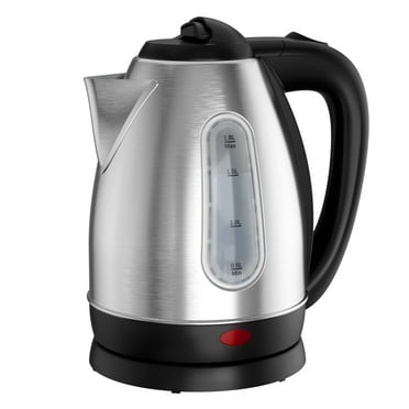 CACHOO Electric Tea Kettle, Water Boiler & Heater, 1.8 Liter, Cordless Serving, 1200 Watts for Fast Boiling, Auto-Shutoff and Boil-Dry Protection, Stainless Steel