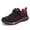 Red, variant on Girls Sneakers Solid Color Mesh Woven Upper Breathable Comfortable Running Shoes For Kids ,11-11.5 Years