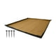 thumbnail image 4 of Manta de picnic impermeable de 78,7 x 78,7 pulgadas para tienda de campaña, portátil, para acampar Caqui, 4 of 9