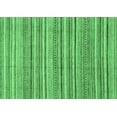 thumbnail image 1 of Ahgly Company Indoor Rectangle Abstract Emerald Green Modern Area Rugs, 5' x 7', 1 of 4