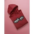 thumbnail image 3 of Apple Pie Quote Hoodie Men -Image by Shutterstock, Male Small, 3 of 4
