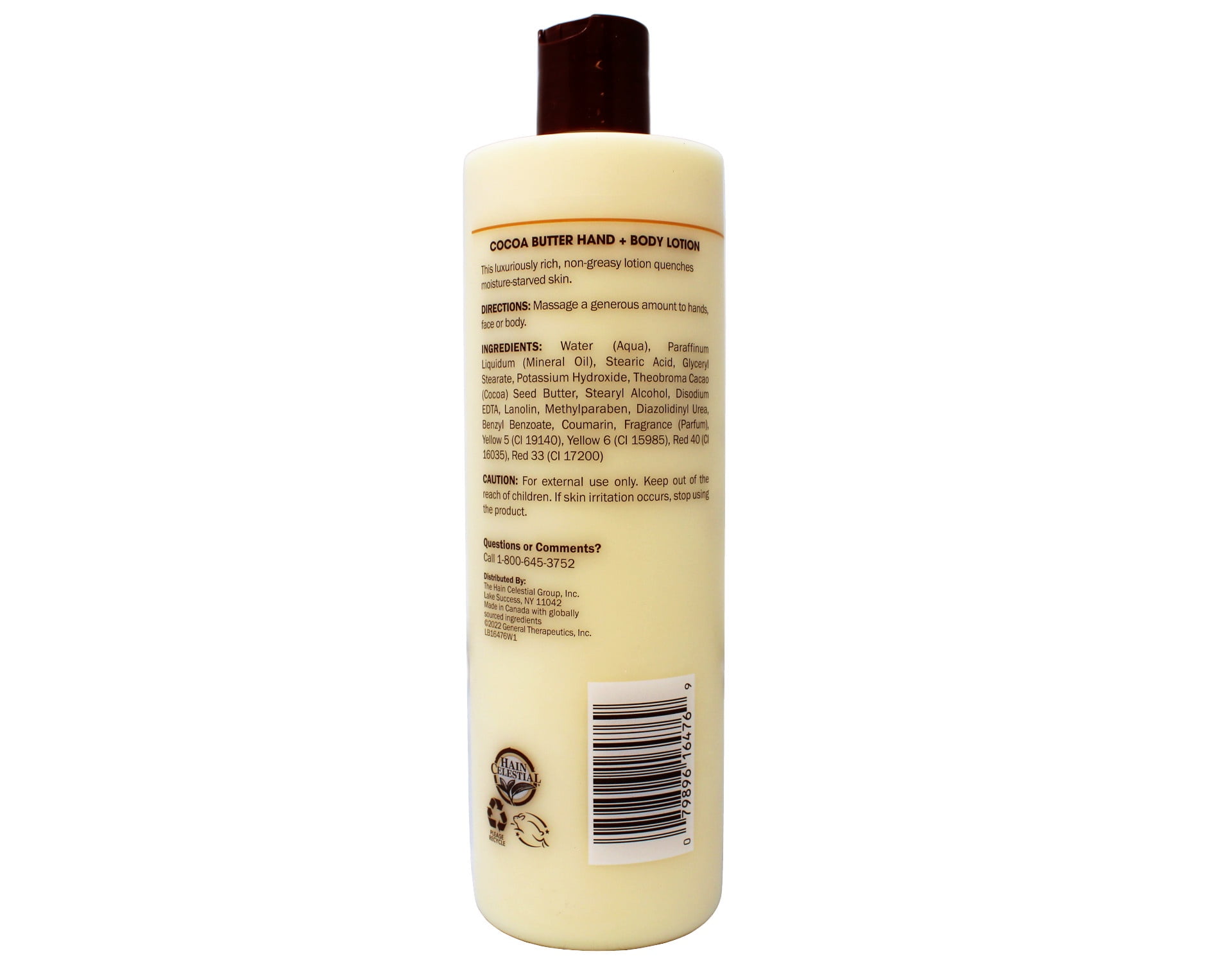QUEEN HELENE Cocoa Butter Hand & Body Lotion 16 oz (Pack of 3)