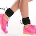 thumbnail image 2 of Ankle Strap for Cable Machine Attachments - Gym Ankle Cuff for Kickbacks, Glute Workouts, Leg Extensions, Curls, Booty Hip Abductors Exercise for Men and Women, Adjustable Neoprene Support, 2 of 6