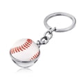 thumbnail image 2 of LYMAYTER Basketball Key Chain Glass Basketball Keychain Decoration - Double - sided, for DIY Backpack Handbag Key Ring, 2 of 7