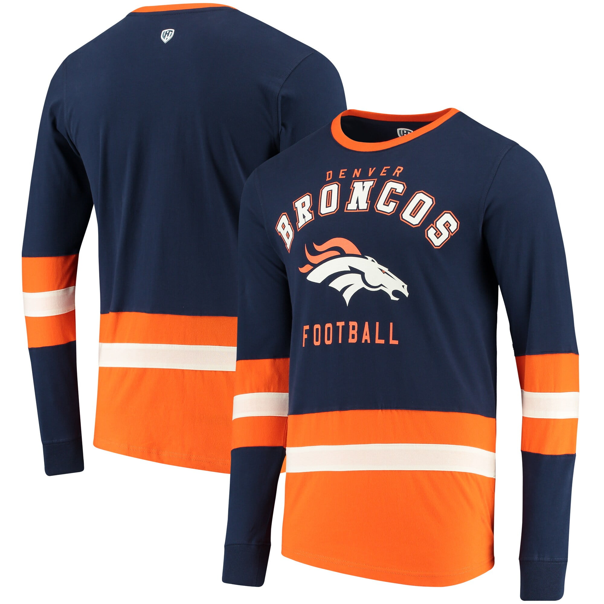 Denver Broncos GIII Sports by Carl Banks Even Strength Long Sleeve T