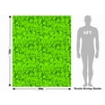 thumbnail image 3 of Rwraps Green Pixel Overgrown Lawn Matte Vinyl Film Wrap 59in x 20ft Vinyl Vehicle Car Film Sheet, 3 of 9