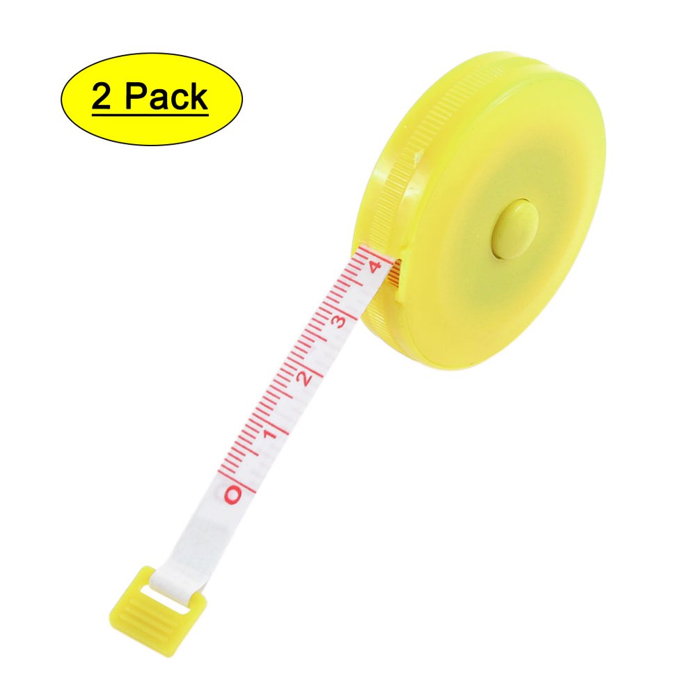 60Inch Retractable Inch/Metric Soft Plastic Tape Measure Sewing Tailor