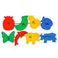thumbnail image 4 of Montessori Preschool Lacing Boards Cute Animal Construction Puzzle Educational Toy Shape Color Sorter Pegboard Learning Toy, 4 of 8