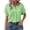 Light Green, variant on Vinsonshop Women Button Down Shirt Dress Shirt Business Work Blouses Casual Clothes 2026 Collared Shirt Fashion Vacation Outfits High Low V Neck Summer Shirt Khaki L