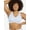 White, variant on , The Harper, Wireless Bra, Front Close, Breathable Mesh Back, Full Coverage, Soft Support, Ultra Lightweight (Women's & Women's Plus)
