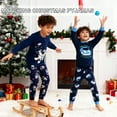 thumbnail image 2 of Boys Christmas Pajamas 4 Piece Toddler Kids Sleepwear Boys Long Sleeve Pajamas Winter Nightwear Age 2-12 Years, 2 of 5