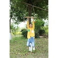 thumbnail image 5 of Kids Trapeze Swing Bar with Rings with Hanging Ropes, 5 of 7