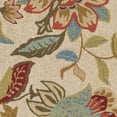 thumbnail image 4 of Safavieh Adirondack Country/Floral Polypropylene Area Rug, Ivory/Rust, 3'6"x5'6", 4 of 5
