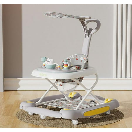 LuoLuo Baby Walker, Music and Lights Toddler Jumper, Foldable Baby Walkers for Boys Girls Babies 6-36 Months