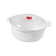 thumbnail image 4 of Recipiente para microondas con tapa Utensilios de cocina para microondas Práctico recipiente para sopa Recipiente para servir 22x10cm, 4 of 9