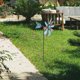 thumbnail image 4 of Molino de viento de metal para jardín, decoración de exteriores, molinos de viento, molinillos de viento, adornos rústicos de hierro para césped, esculturas atrapavientos, 4 of 7
