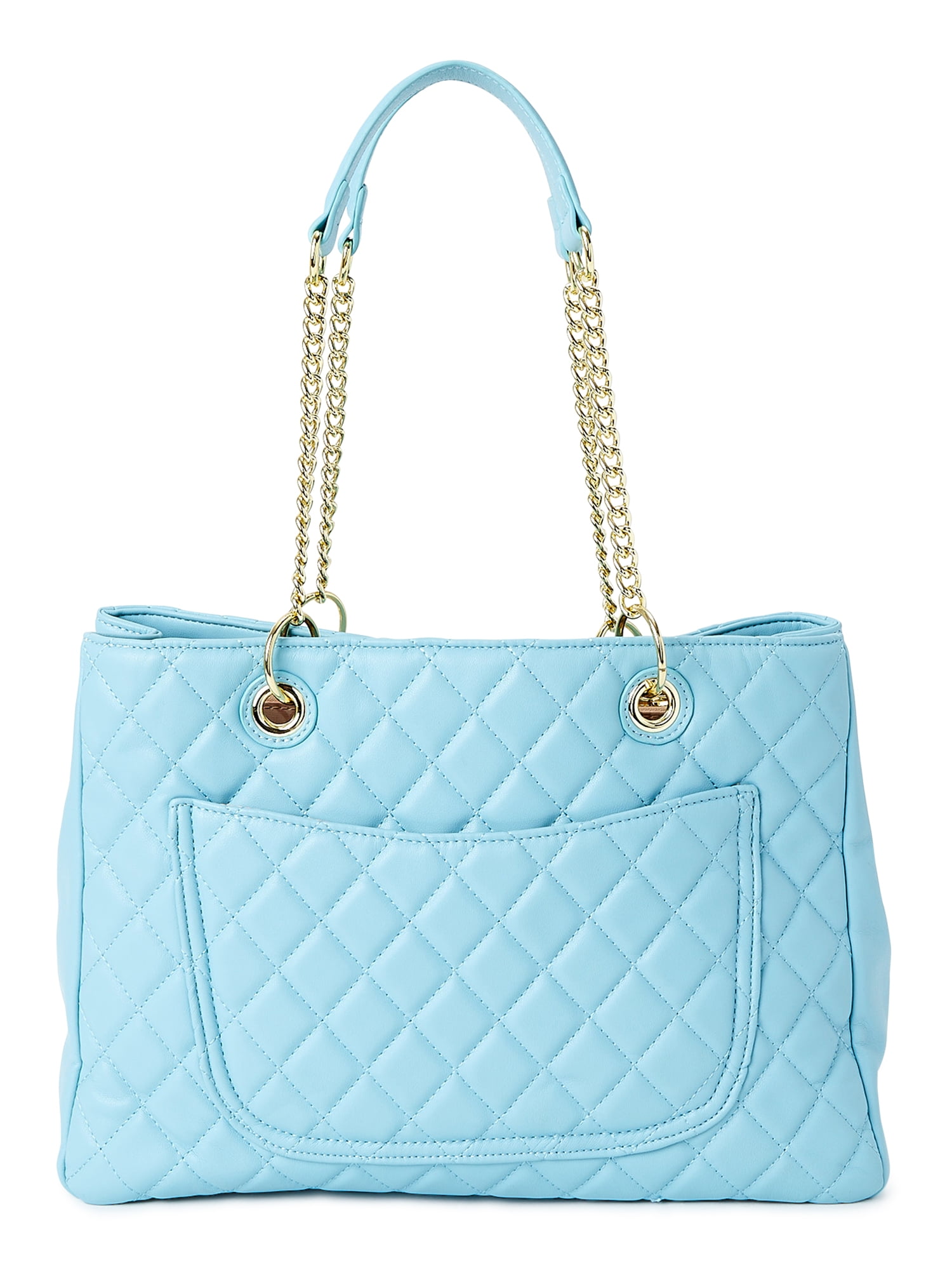 GOD ONLY KNOWS VA限定 SHOULDER TOTE C. Wonder Women's Adult Samson Vegan Leather Tote Bag Blue