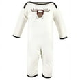 thumbnail image 3 of Hudson Baby Infant Boys Cotton Coveralls, Winter Moose, 3-6 Months, 3 of 5