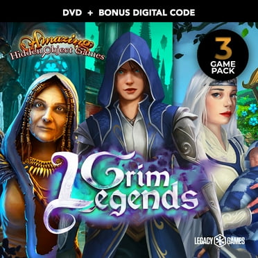 Amazing Hidden Object Games: Grim Legends - 3 Pack, PC DVD with Digital Download Codes